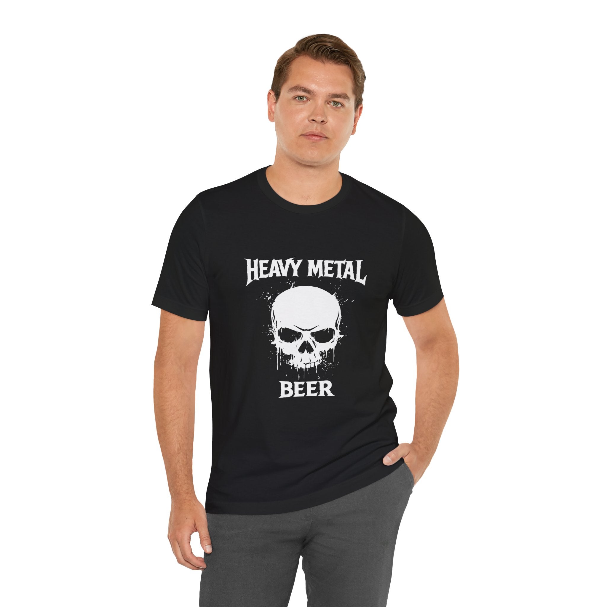 Heavy Metal Beer™ Skull Tee (Official)