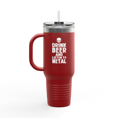 Metal Beer Mug – Drink Beer and Listen to Metal