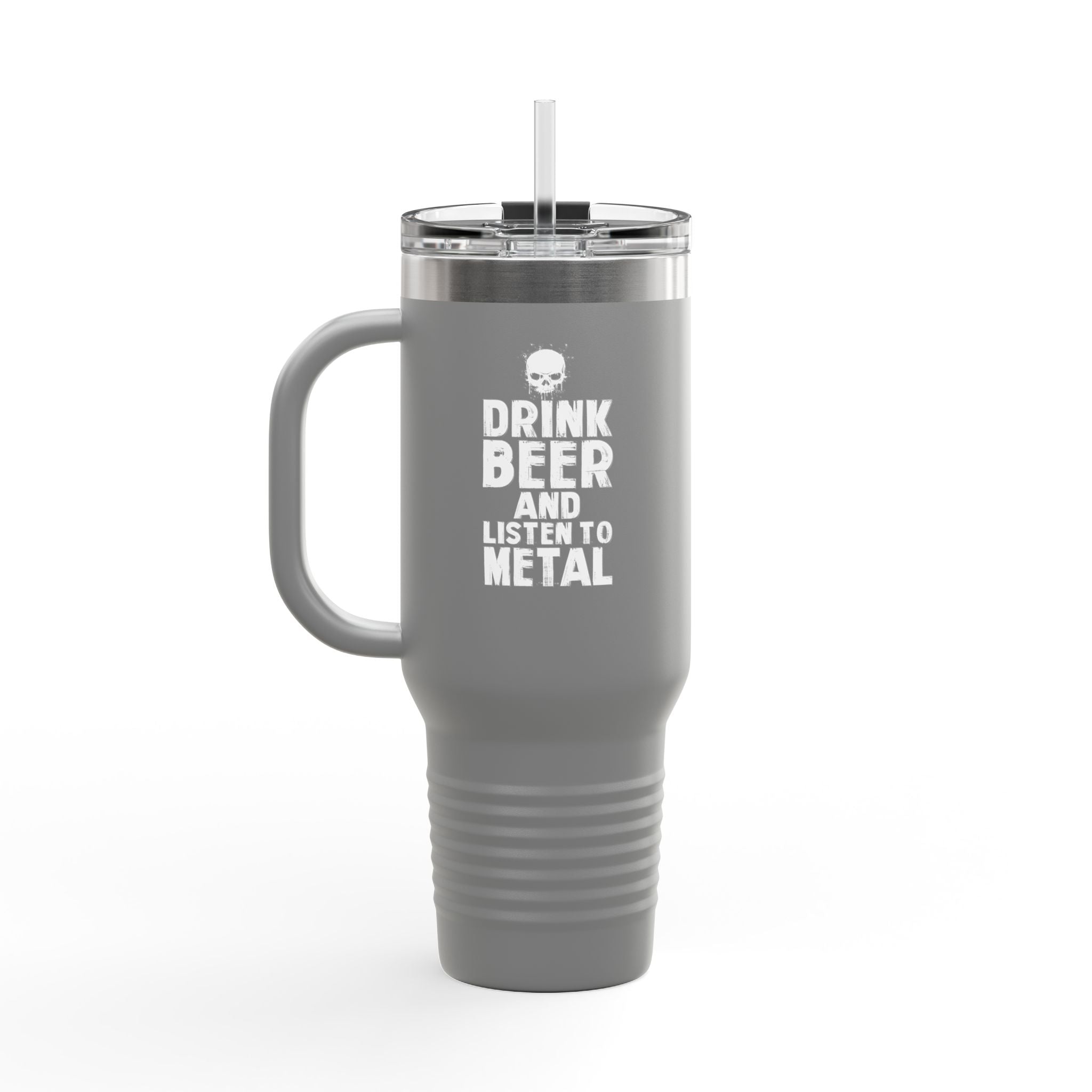 Metal Beer Mug – Drink Beer and Listen to Metal