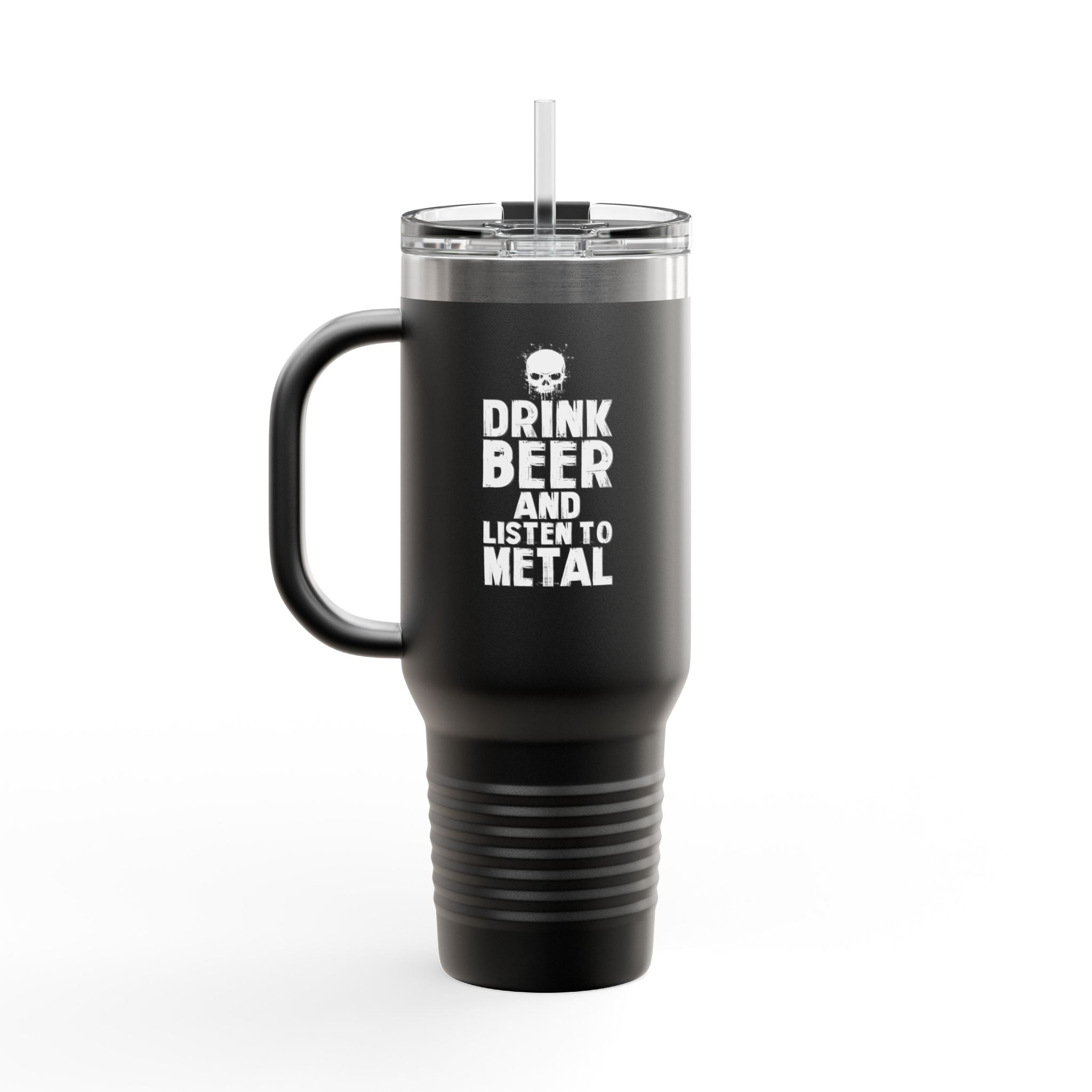 Metal Beer Mug – Drink Beer and Listen to Metal