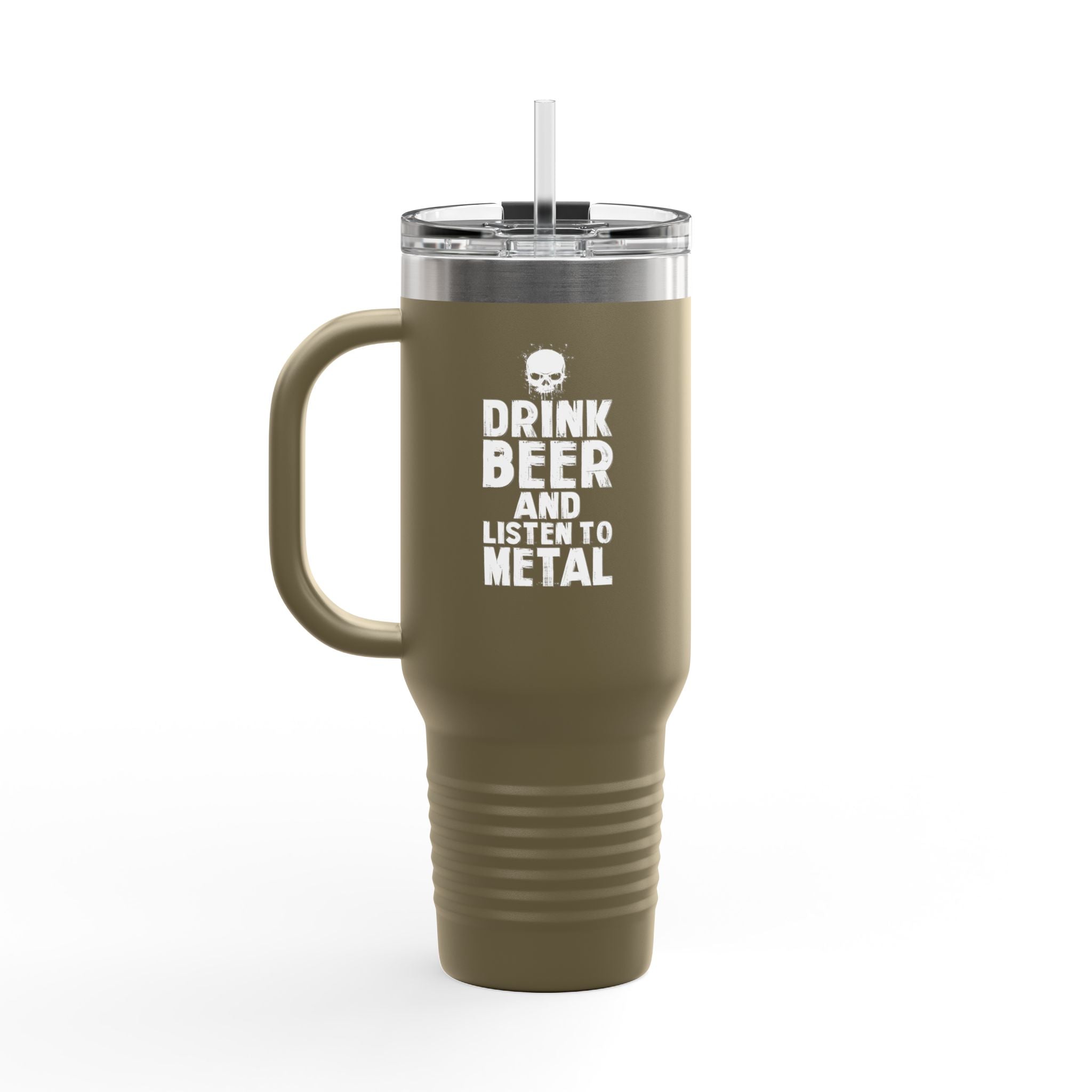 Metal Beer Mug – Drink Beer and Listen to Metal